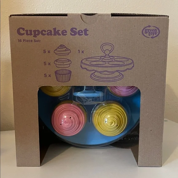 NIB Green Toys Cupcake Set - Picture 3 of 6